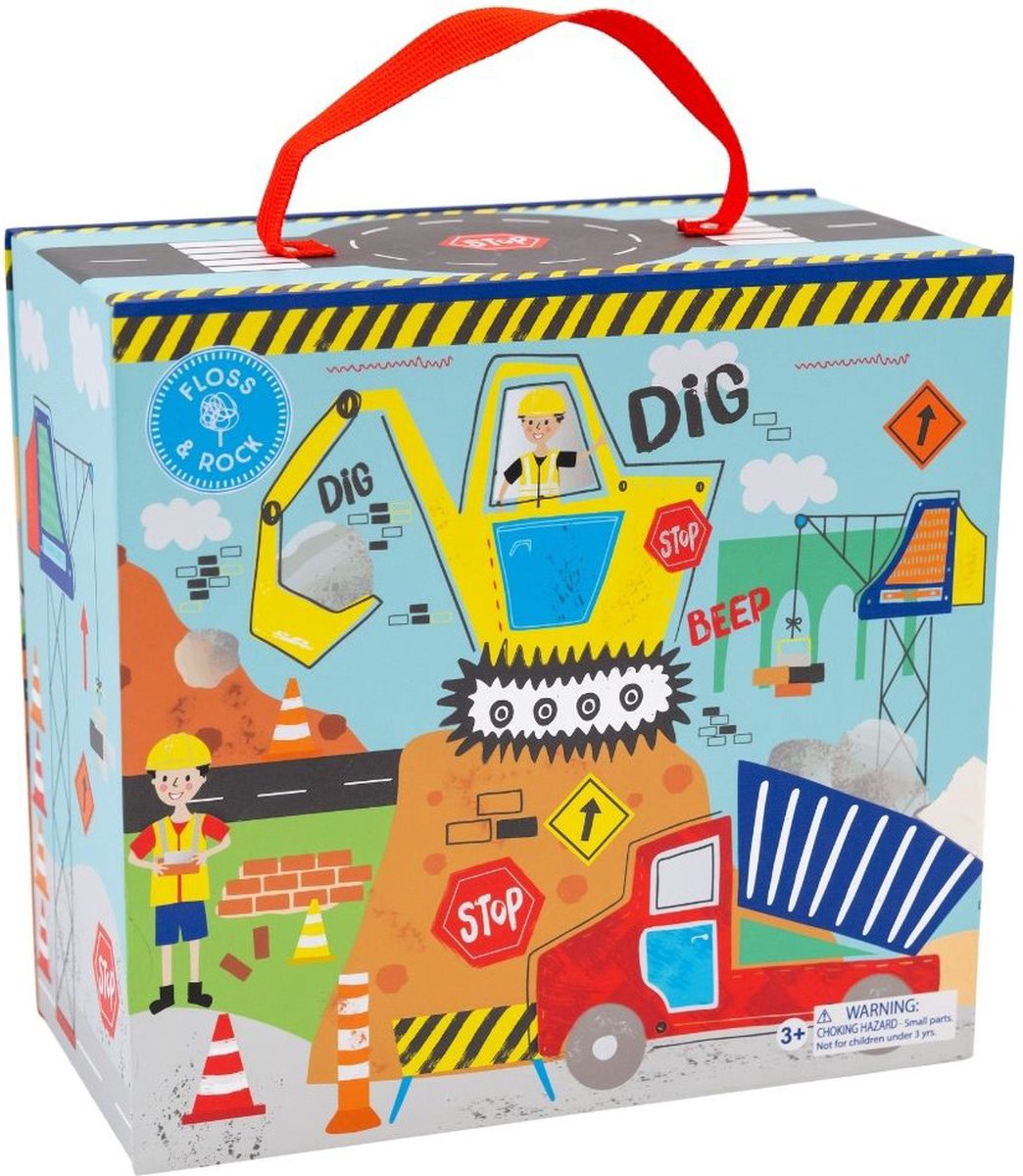 Floss & Rock Bouwdoos, Bouw - 23,5 x 25 x 12 cm