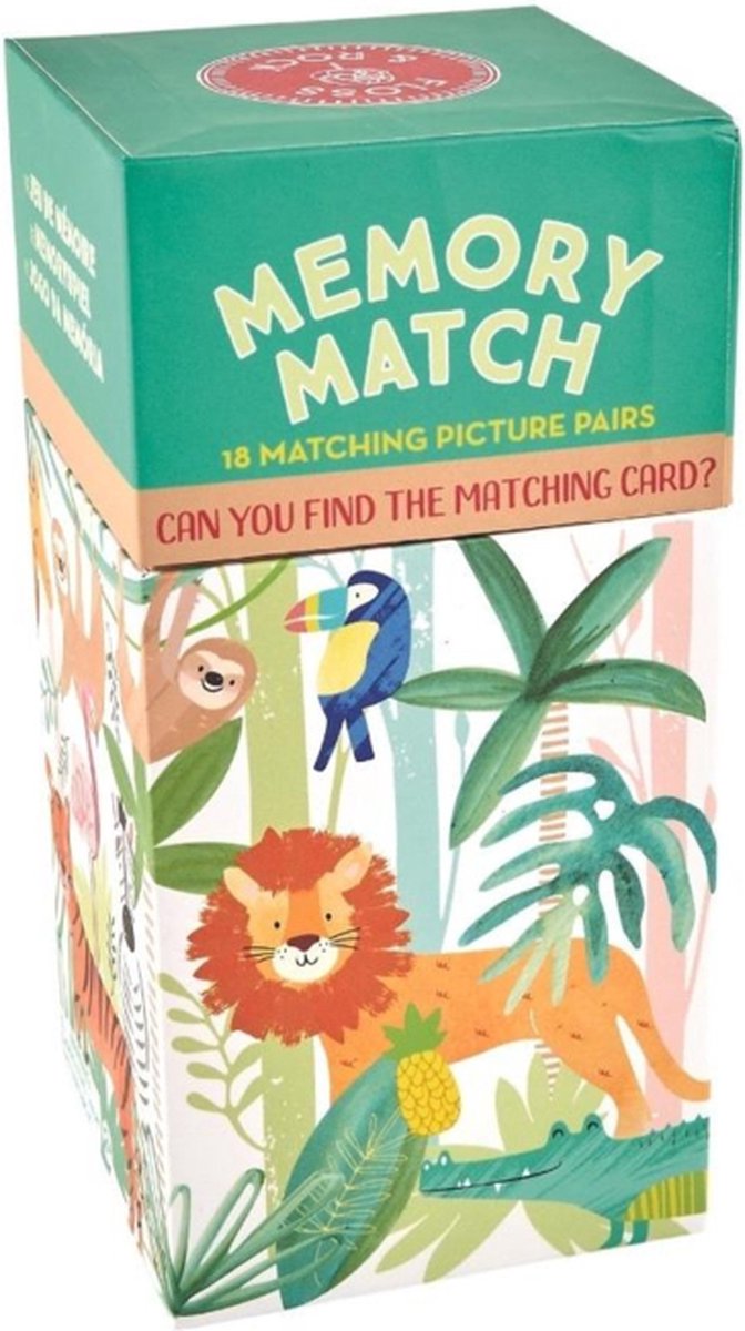 Floss & Rock Jungle Memory Match