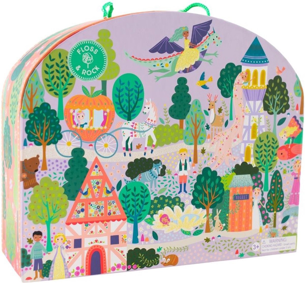 Floss & Rock Speeldoos Sprookje - 25 x 30 x 10 cm