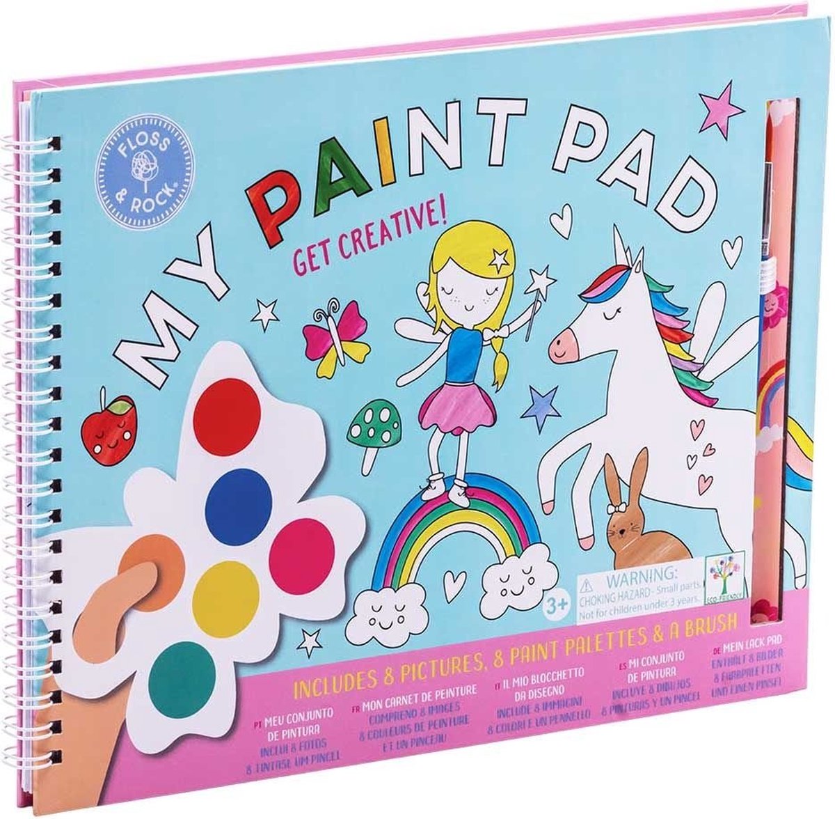 Rainbow Fairy My Painting Pad - Floss & Rock