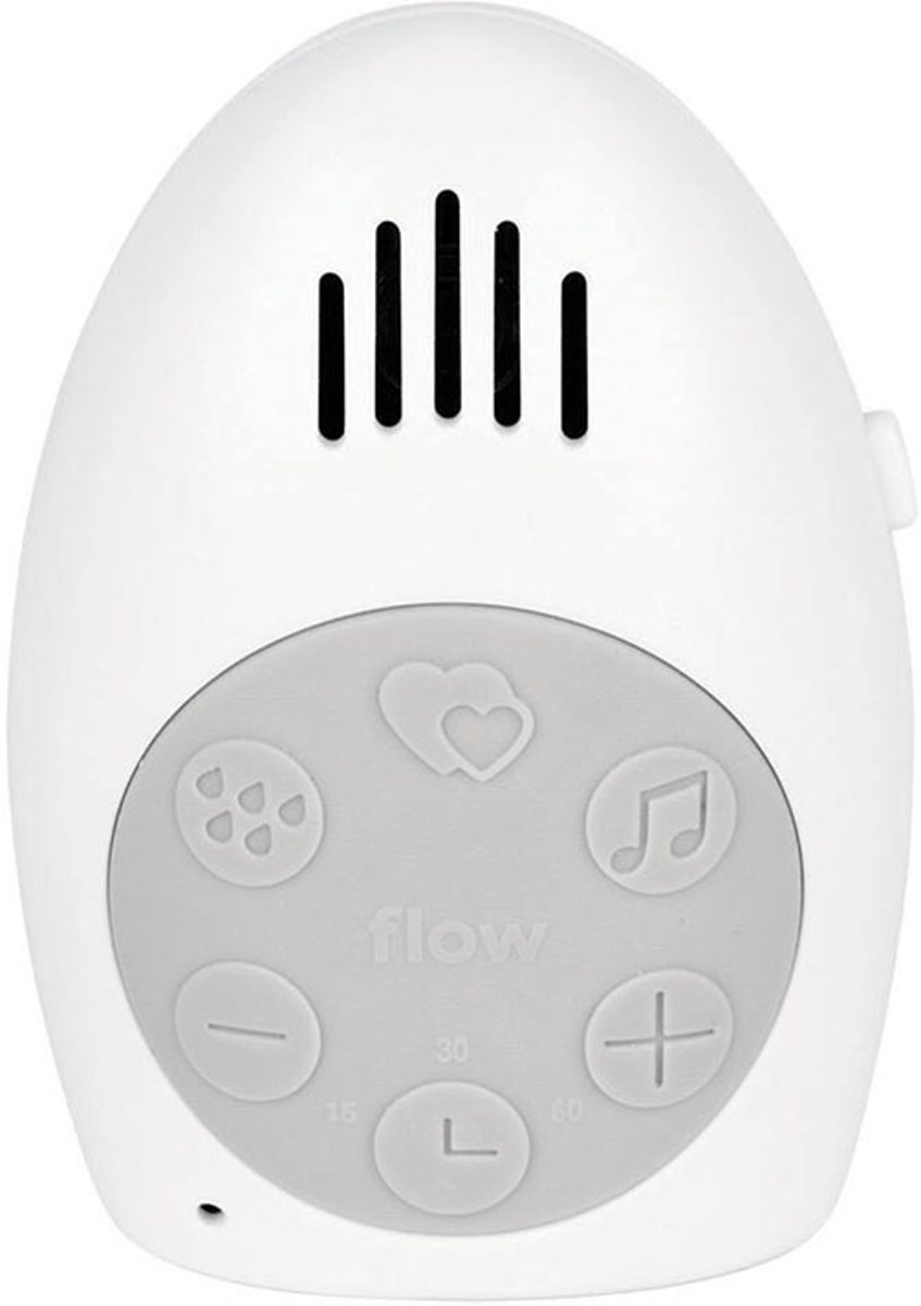 Flow Knuffel Met Hartslag - Music Box - Wit