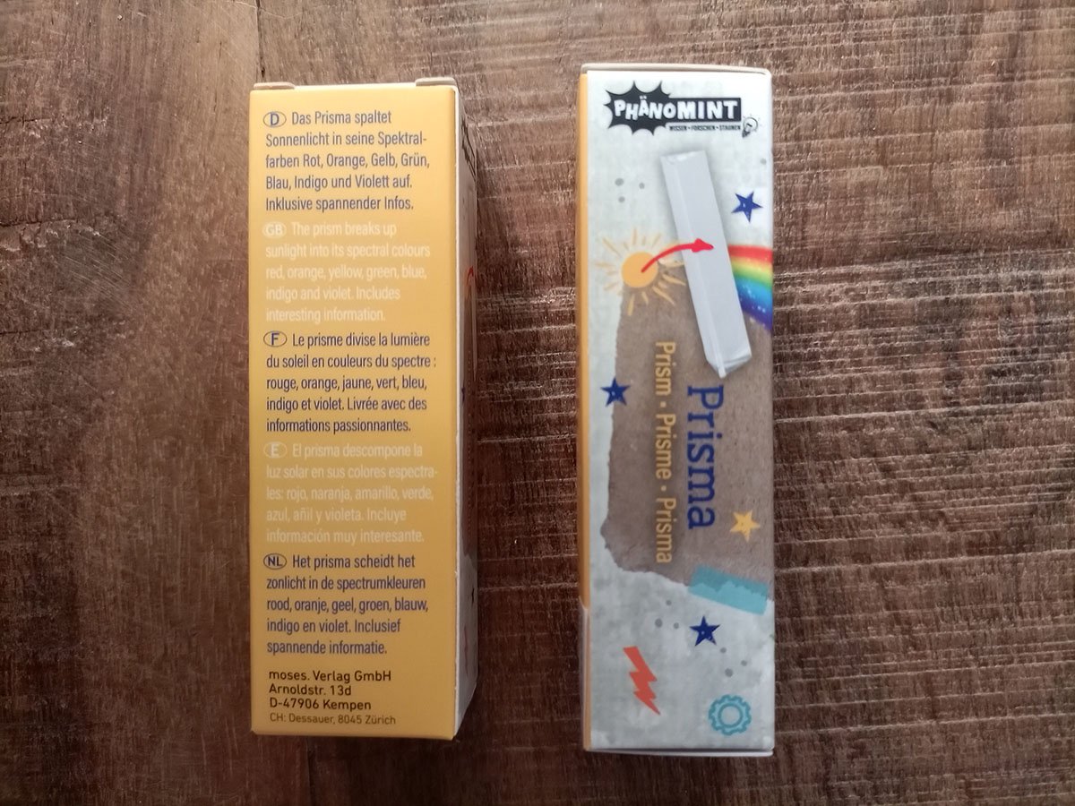 Floz Design prisma speelgoed - ontdek wat licht is - schoencadeau