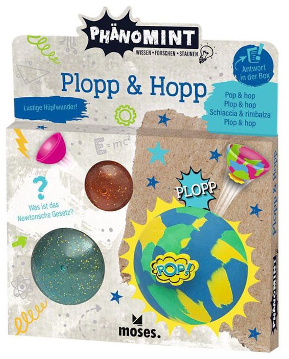 Floz Design set van 3 ploppers - plopper speelgoed - STEM speelgoed - schoencadeau