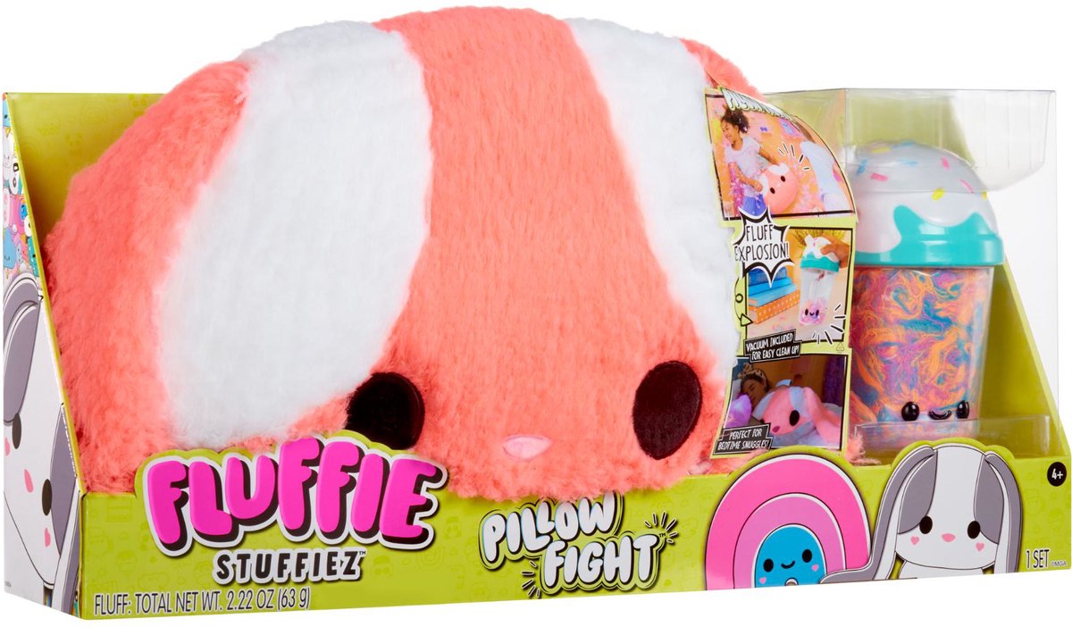 Fluffie Stuffiez Kussengevecht - Regenboog