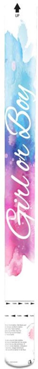 Folat Partypopper Gender Reveal Meisjes 57 Cm Roze