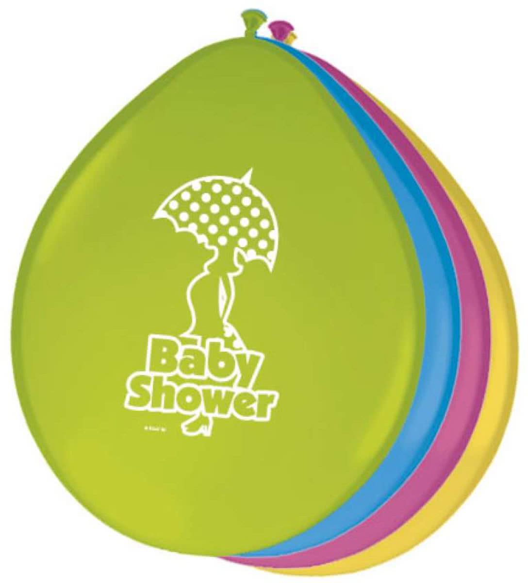 Babyshower Ballonnen 8 stuks