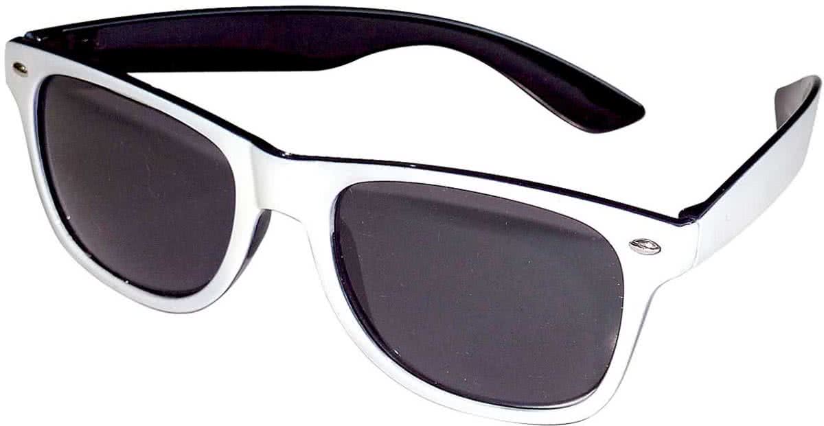 Bril blues brothers zwartwit