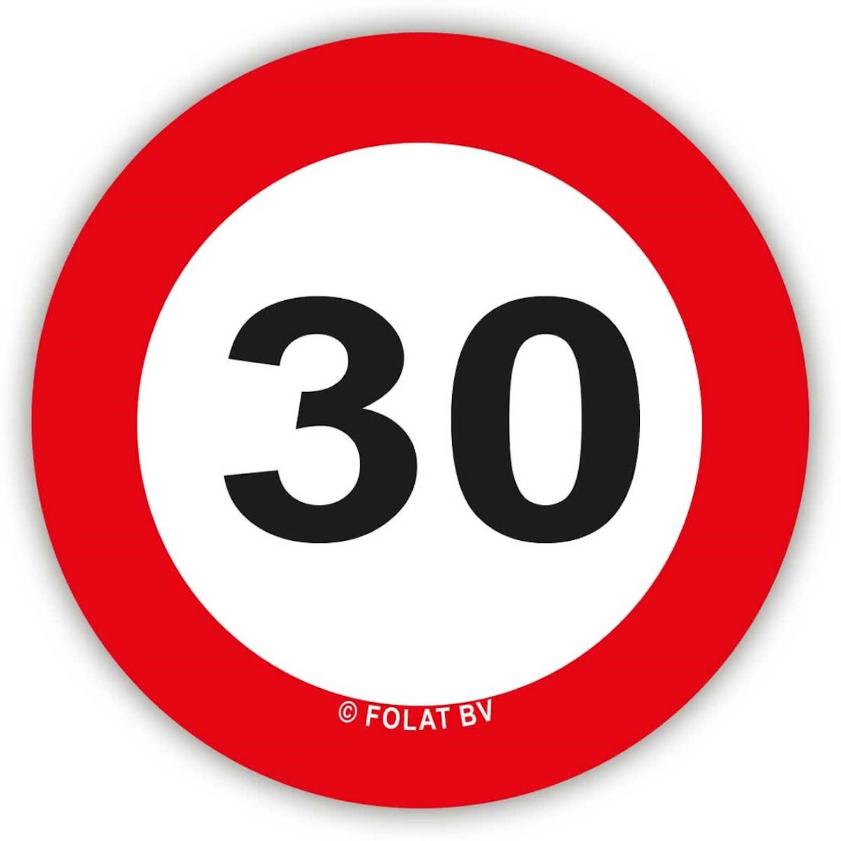   XL Verkeersbord 30