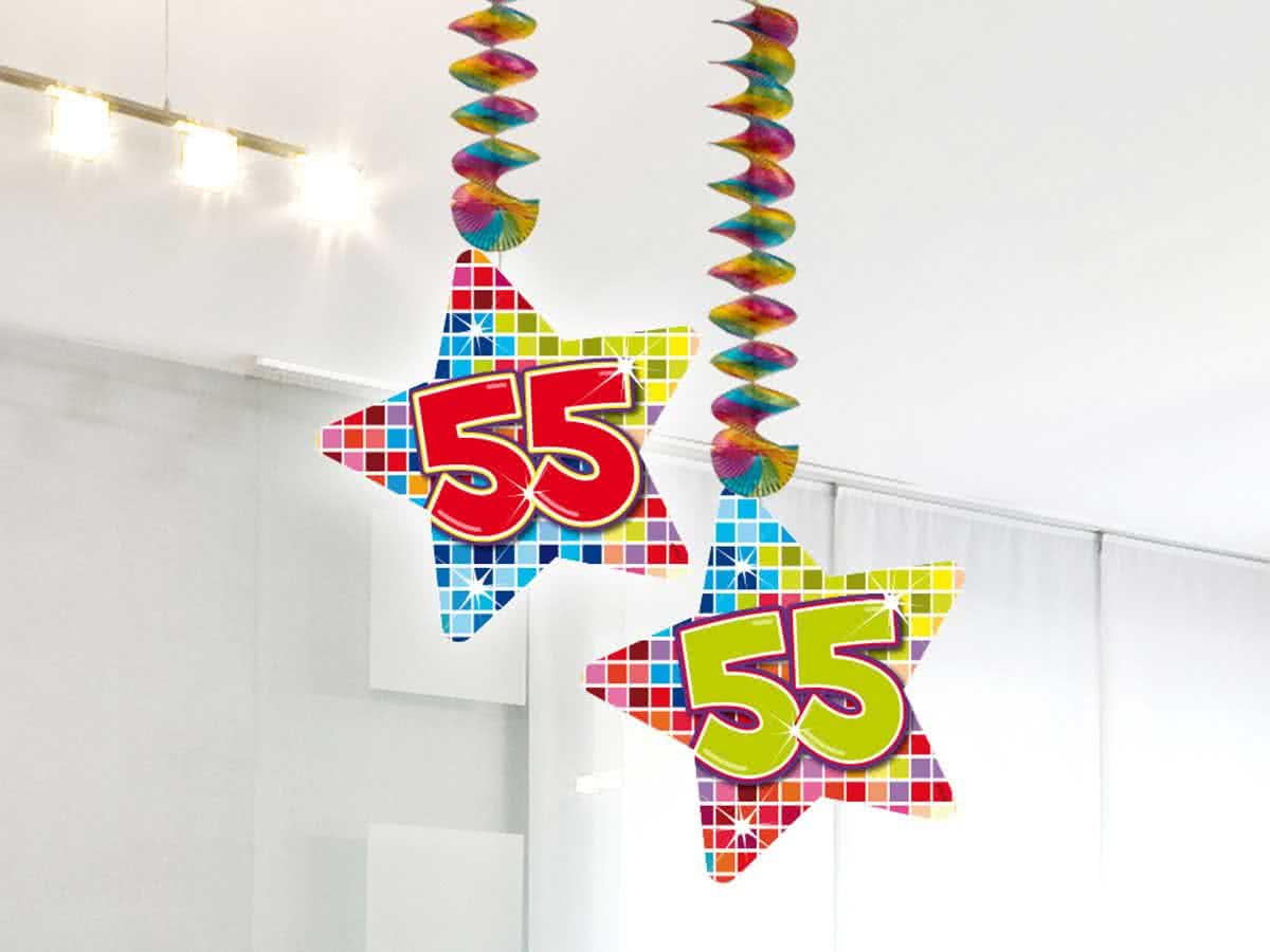 Hangdecoratie Birthday Blocks 55 /2