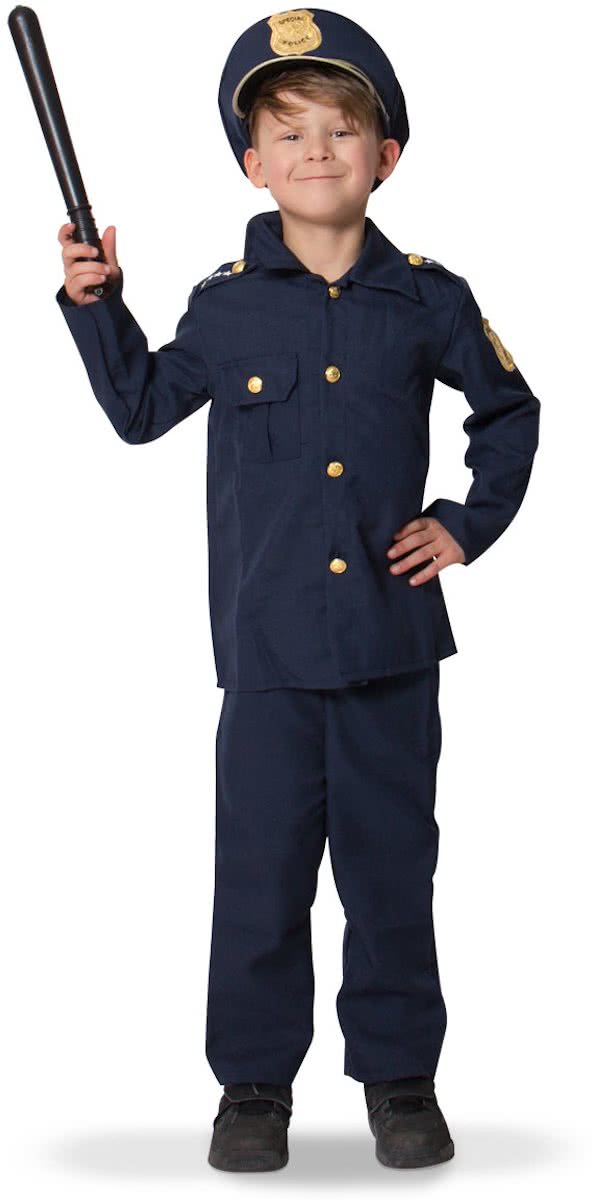 Politie - Carnavalskleding- Maat 104-110