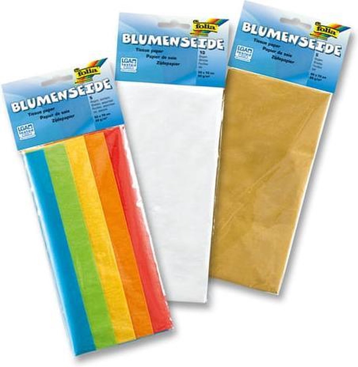 Bloemenzijde Folia 50x70cm - gevouwen 12,5x25cm 5 vel viole