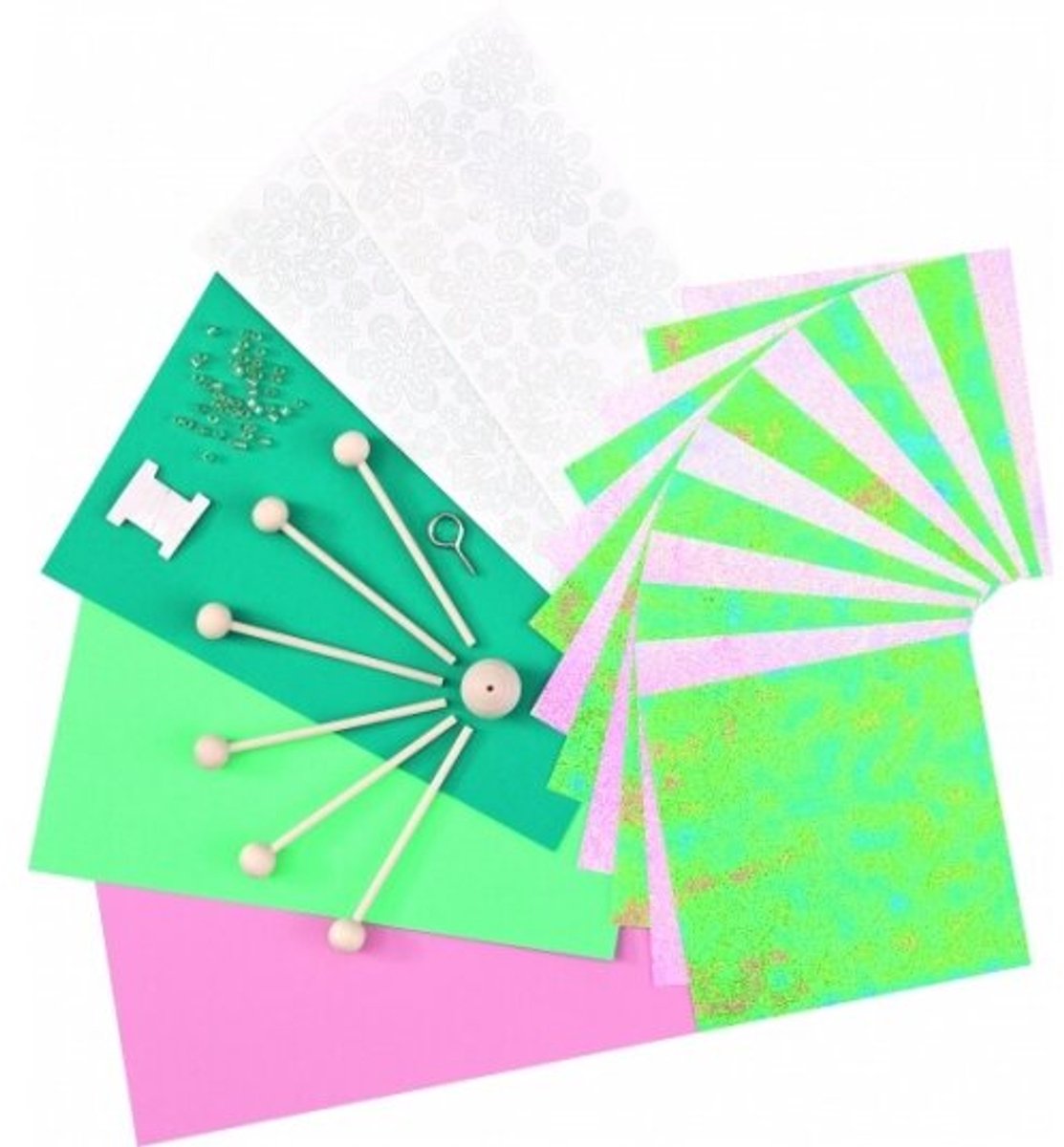 Folia Knutselset Mobiel Kraanvogels 69 delen