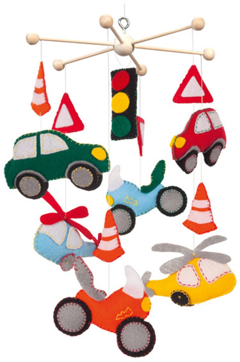 Folia Knutselset Mobiel Voertuigen 14 delen