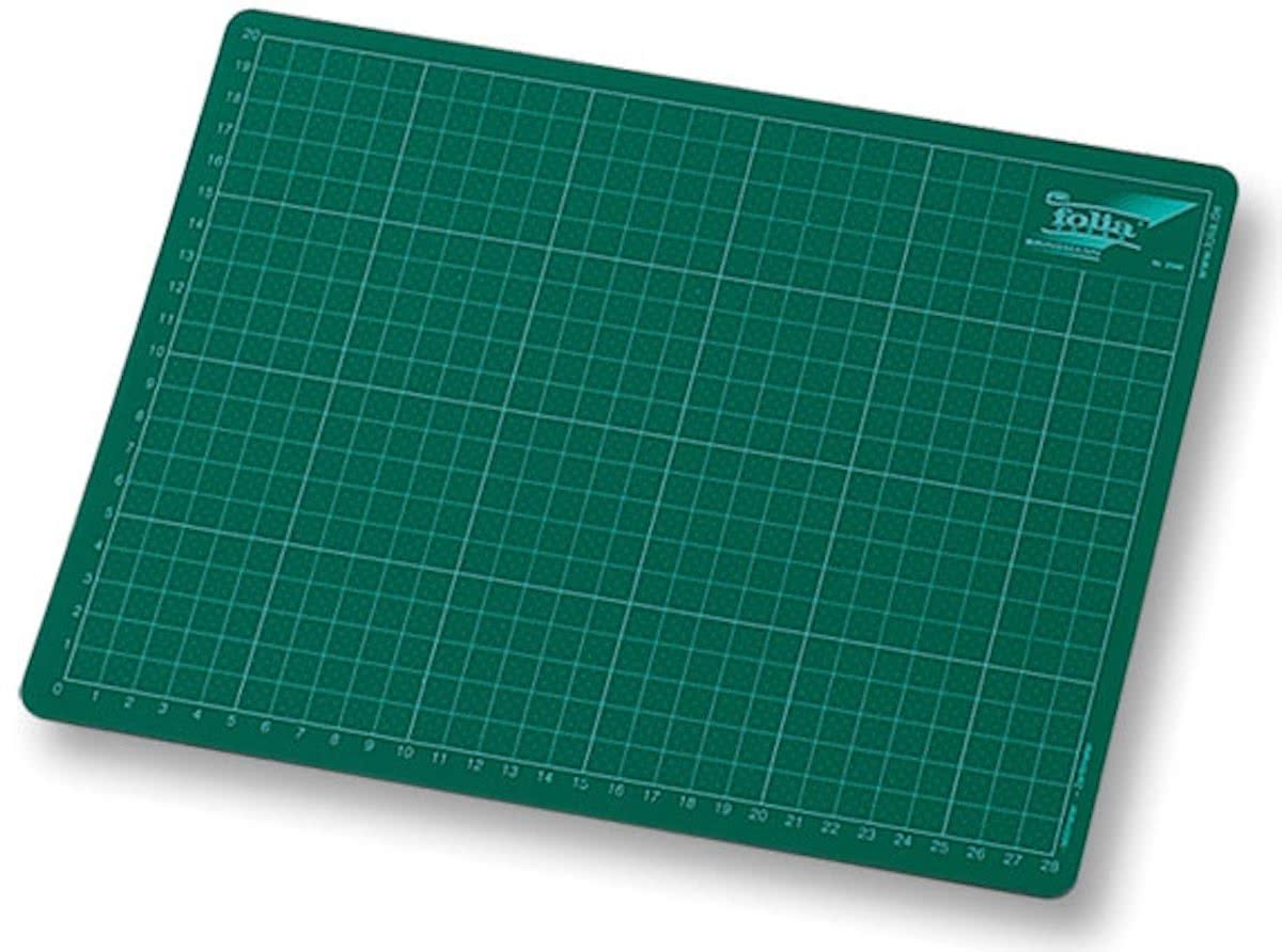 Snijmat A4+ formaat (220mm X 300 mm) - groen