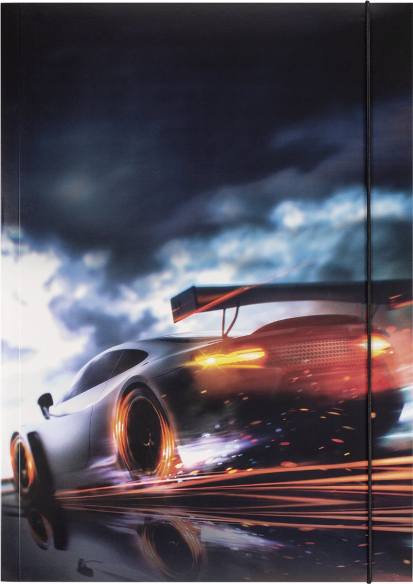 folia tekeningenmap BASIC Roaring Tiger, karton, DIN A3