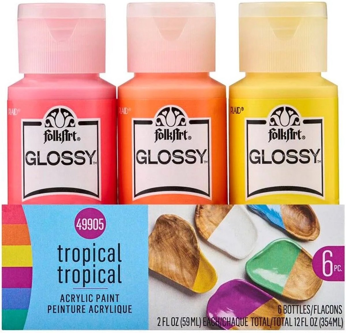 FolkArt Glossy 6 flac Festival Set