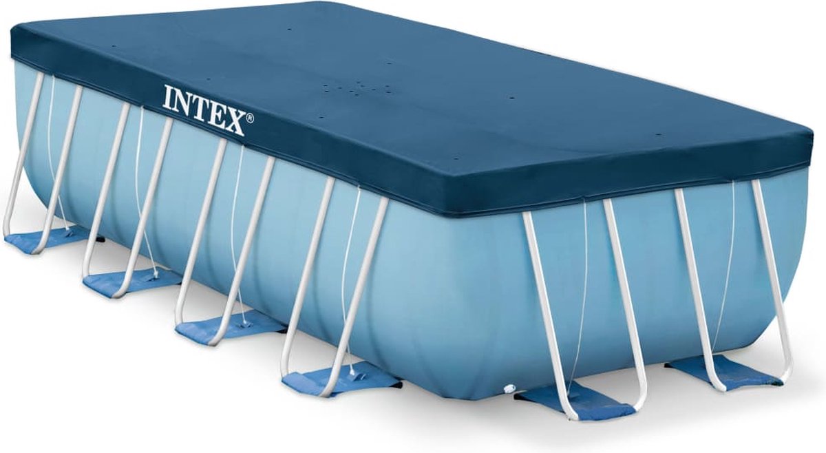 Intex Zwembadhoes rechthoekig 390x180 cm 28037