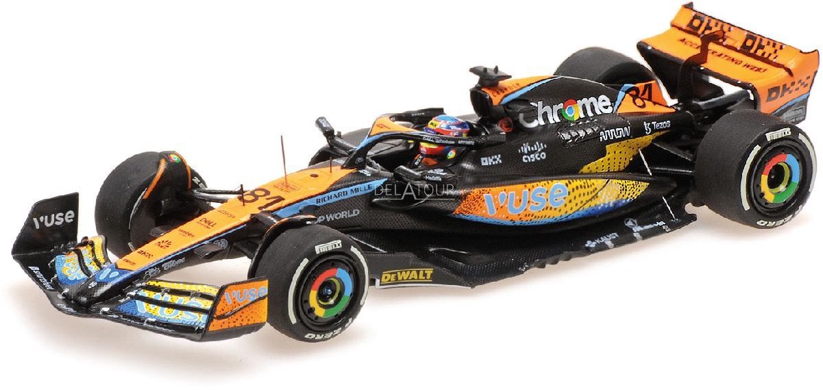 McLaren F1 Team MCL60, Piastri, Abu Dhabi GP 2023 - 1:43 - Minichamps