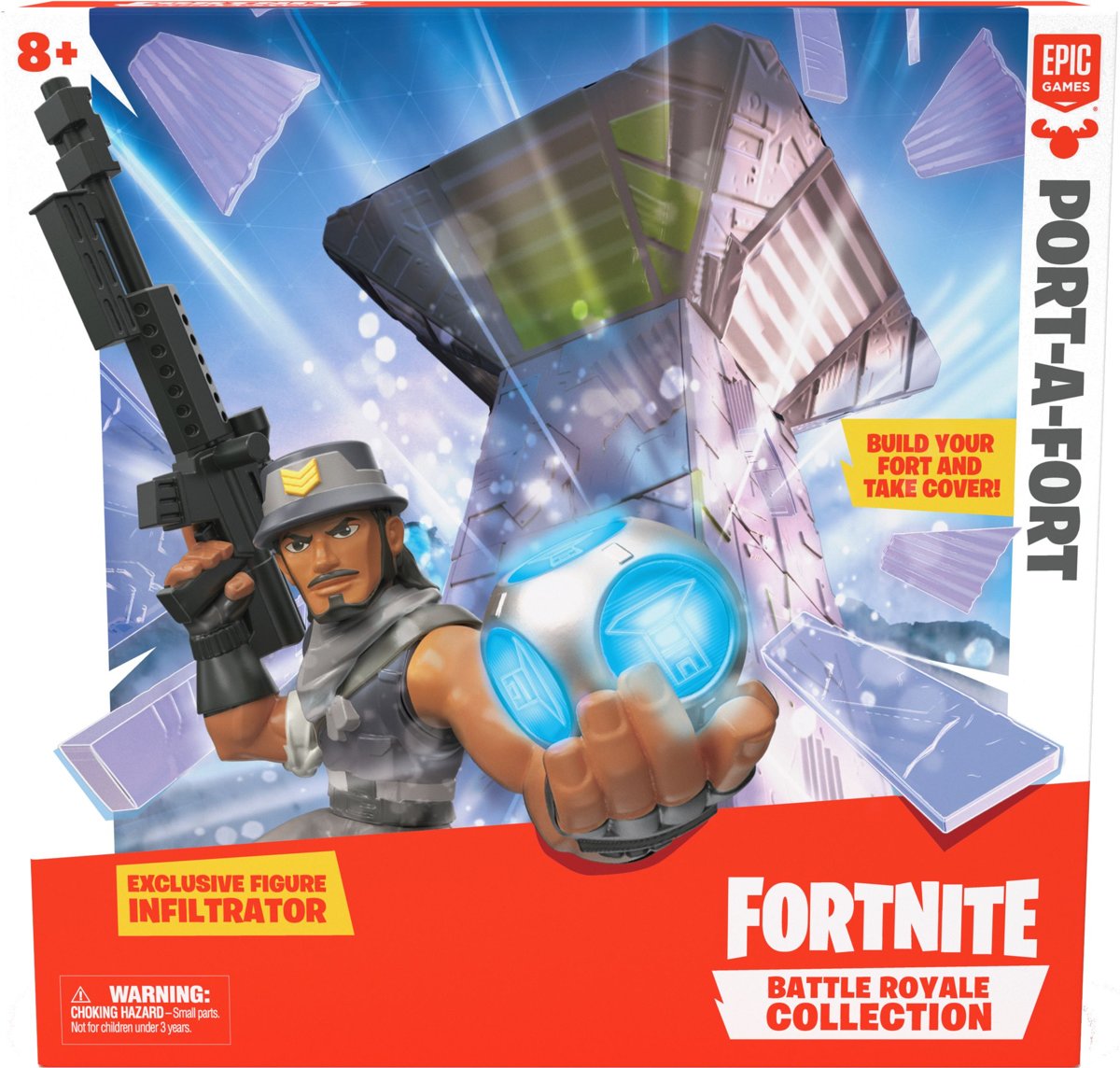 Fortnite - Port A Fort Speelset - Exclusief figuur inbegrepen! - Speelfiguren
