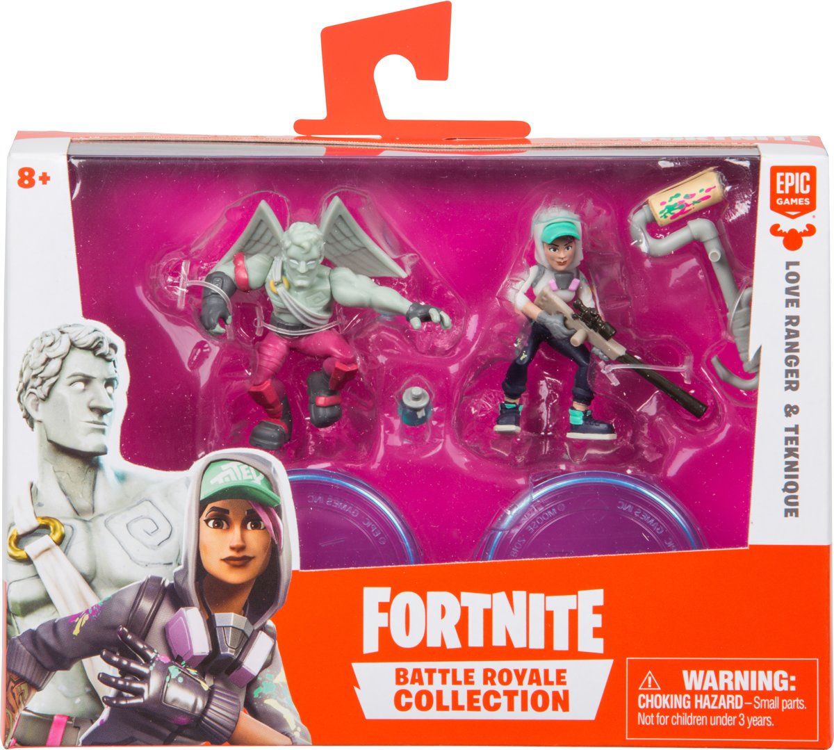 Fortnite Teknique en Love Range - Speelfiguren