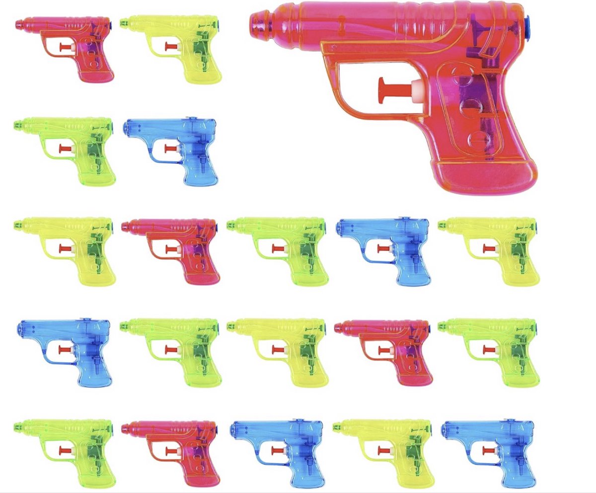 Foryouliving Mini Waterpistool - 20 stuks voor Kinderen - Binnen & Buiten