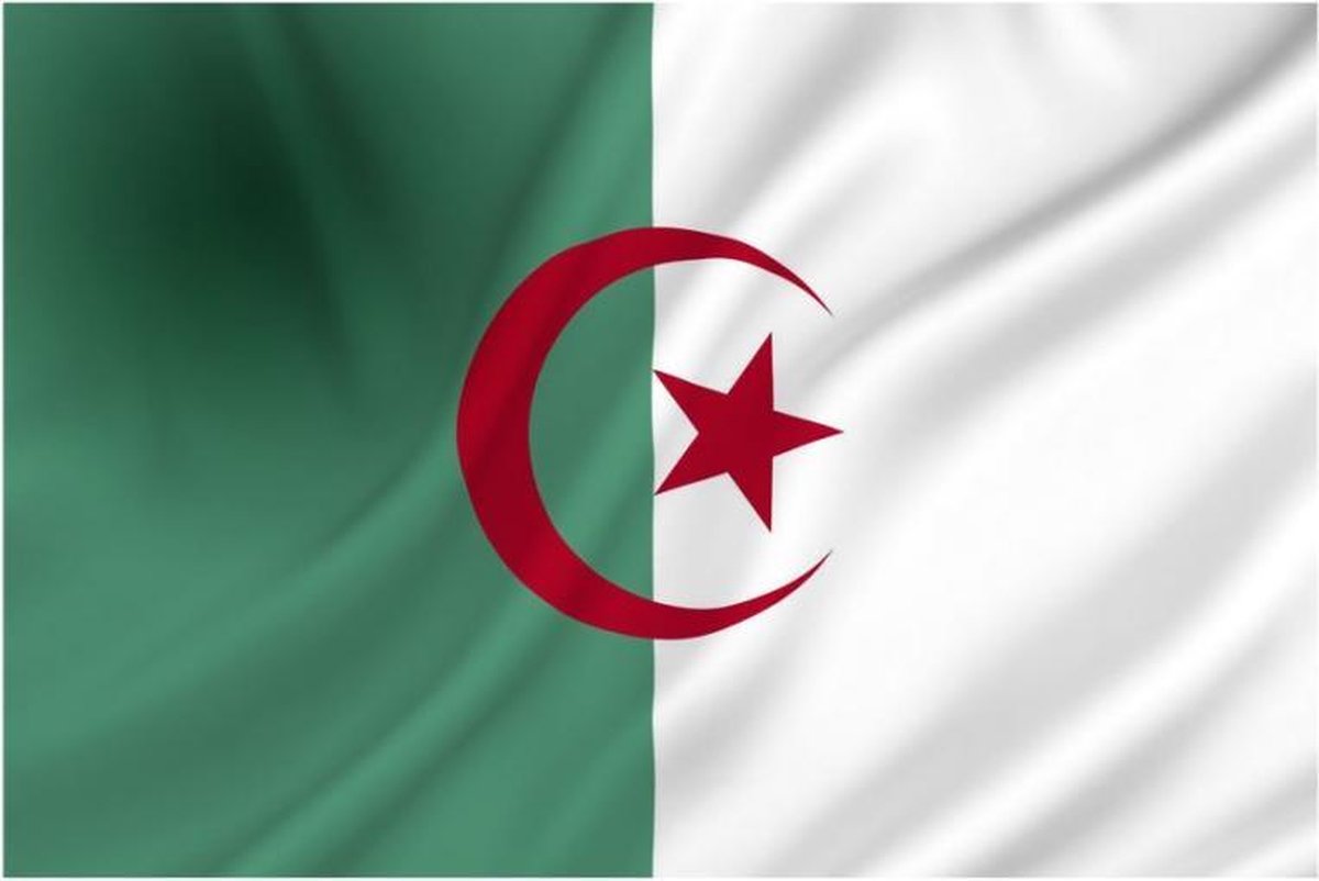 Vlag Algerije 100x150 cm