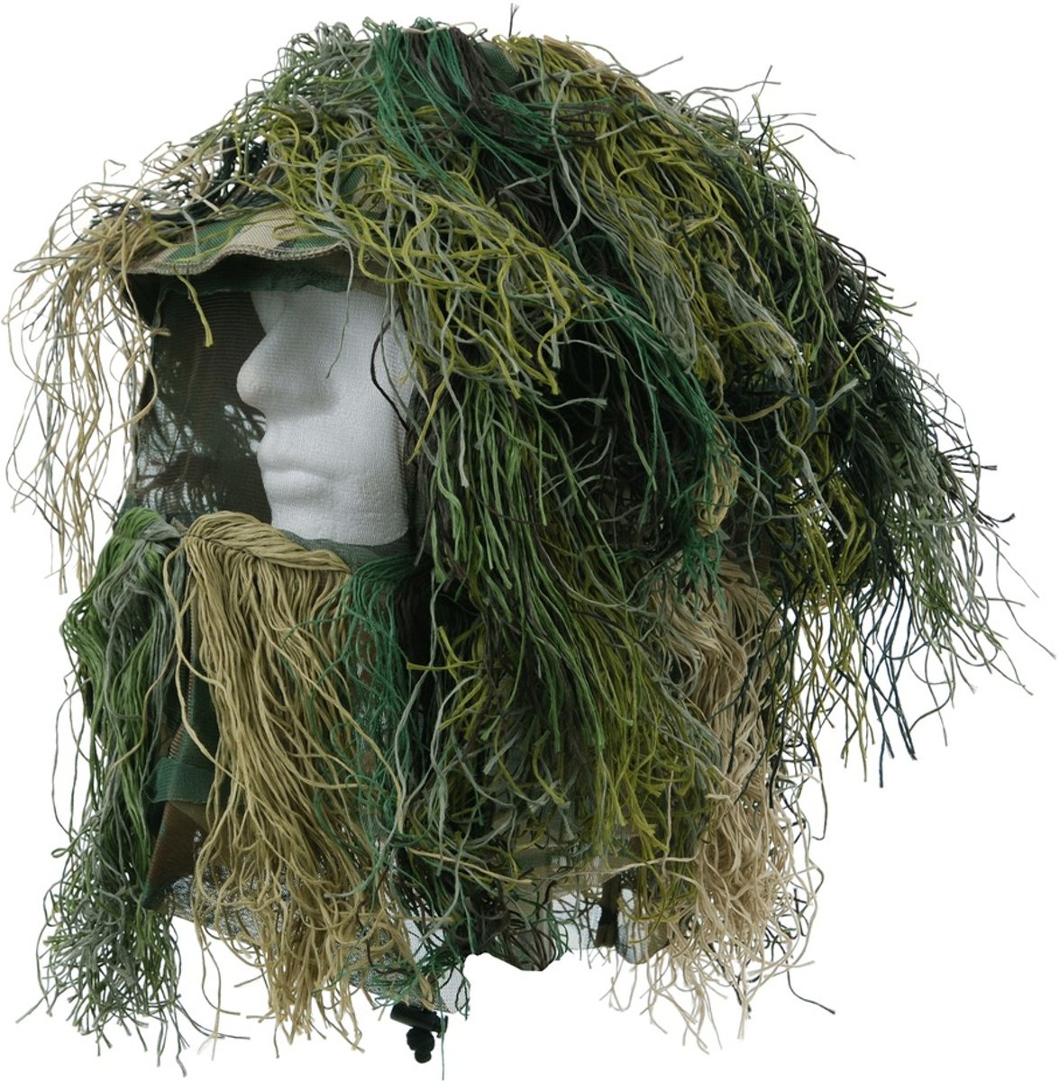 Gillie Suit hoofddeksel, met gaasvenster