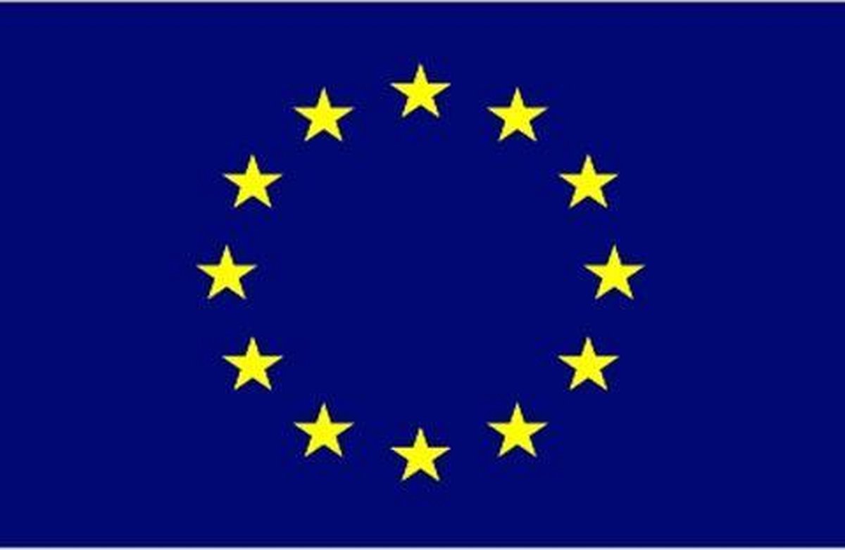 vlag Europese Unie, Europa, E.U.