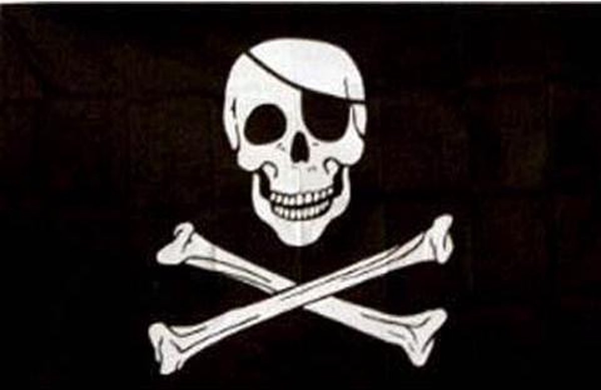 vlag Piraat, Piraten vlag, Jolly Rogers