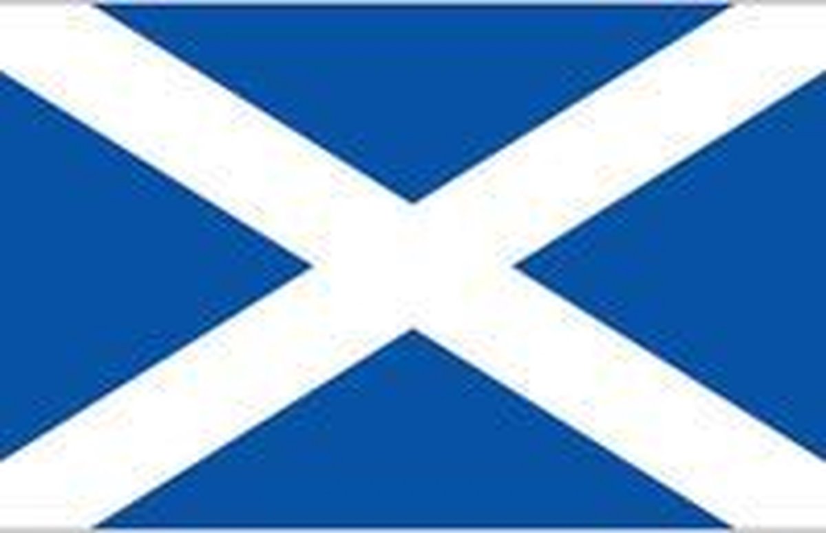 vlag Schotland, Schotse vlag