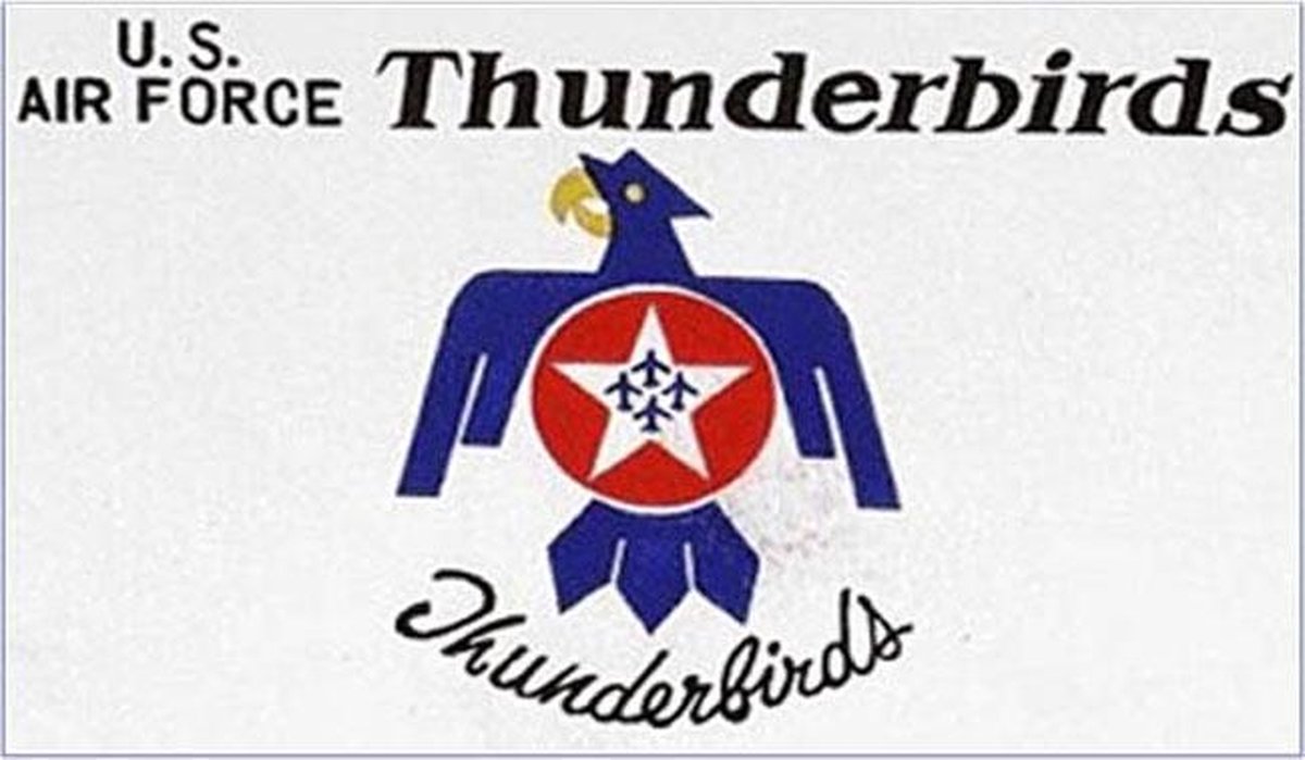 vlag U.S. Airforce Thunderbirds