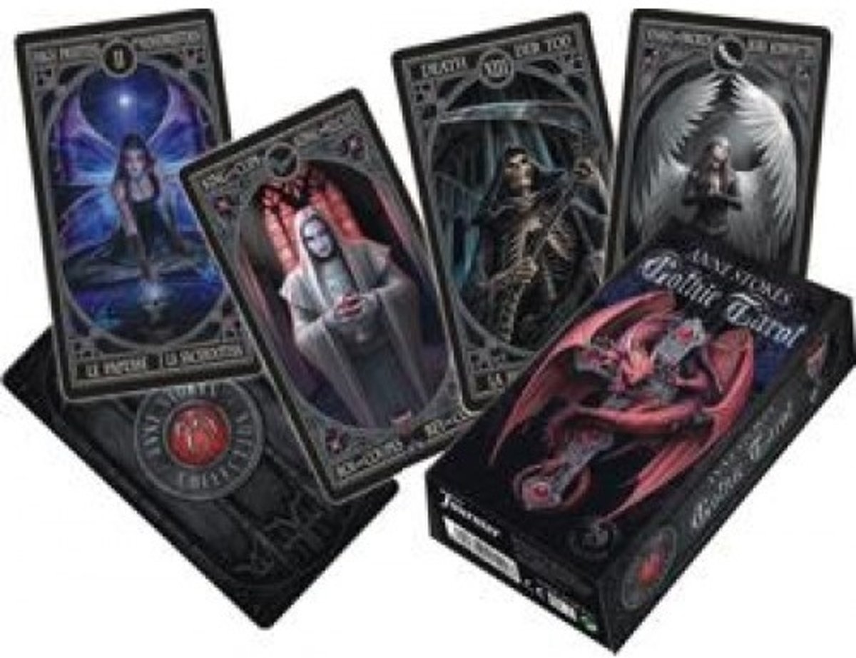 Gothic Tarot kaarten Anne Stokes Fournier