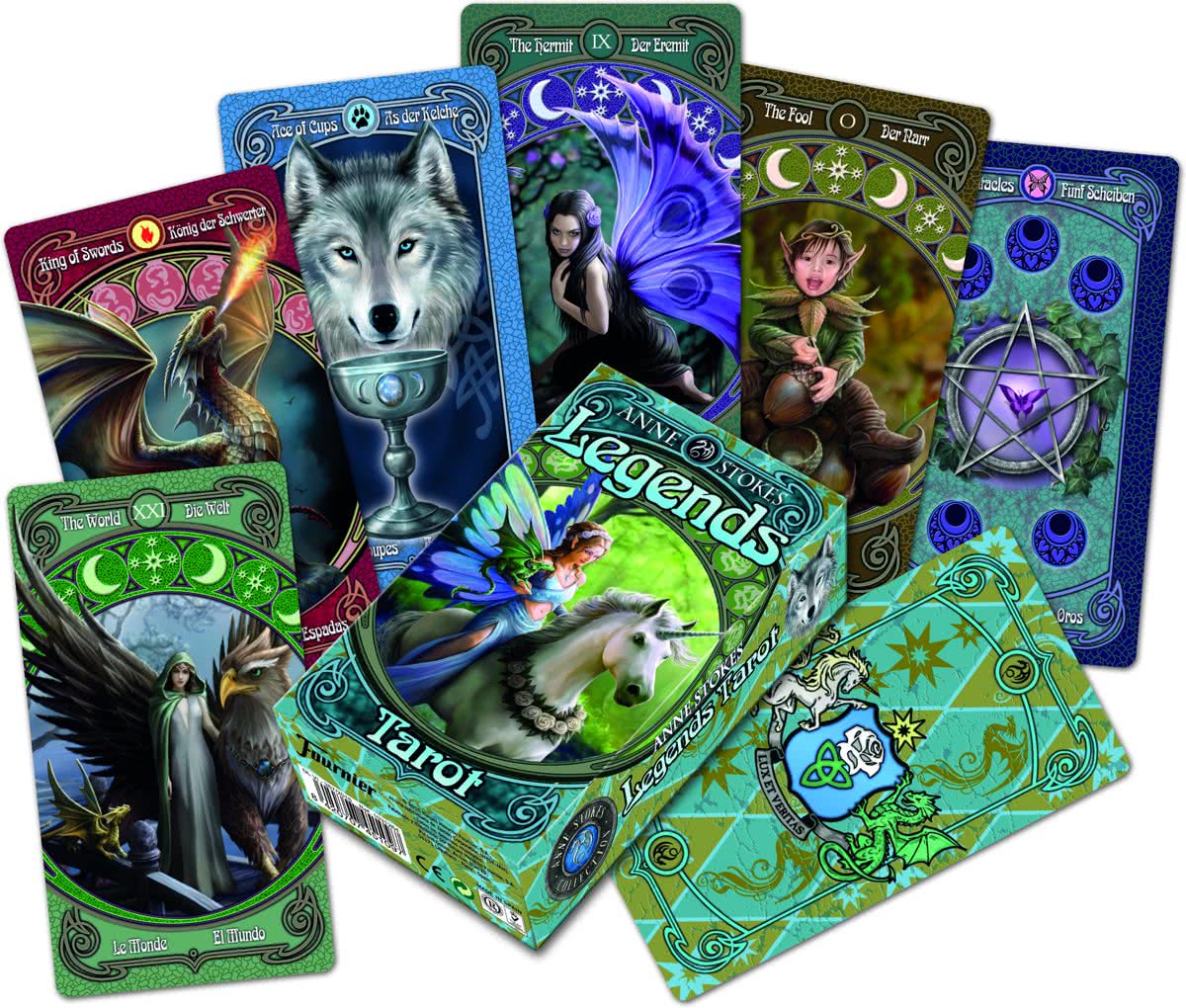 Tarot kaarten Legends - Anne Stokes