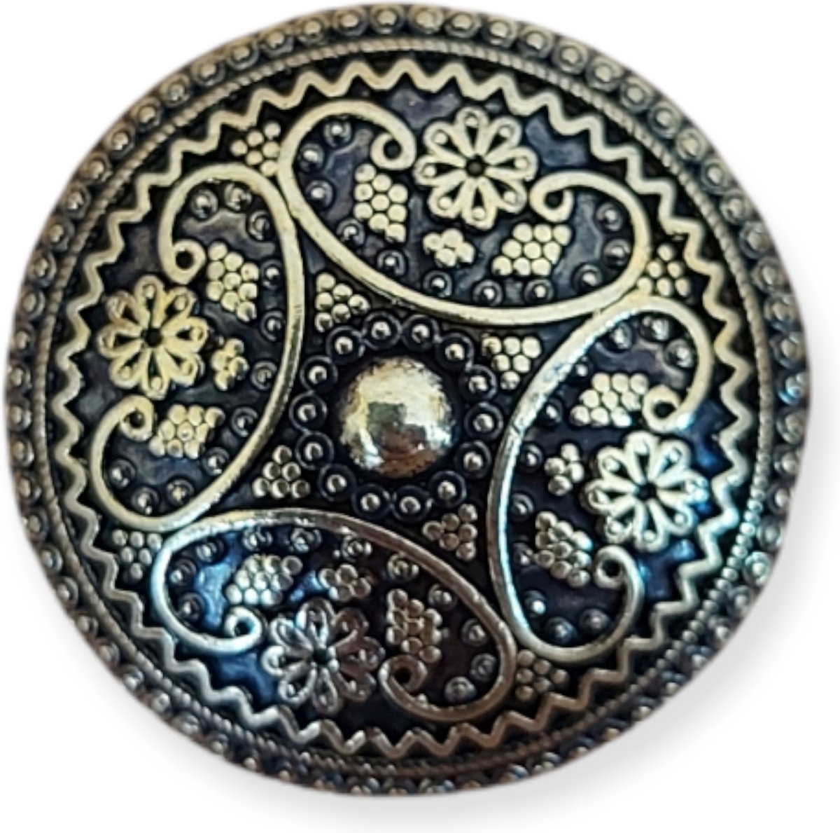   Metaal - Zeeuwse knoop Goud - 15 mm - 10 stuks - Button - Achtersteekknoop