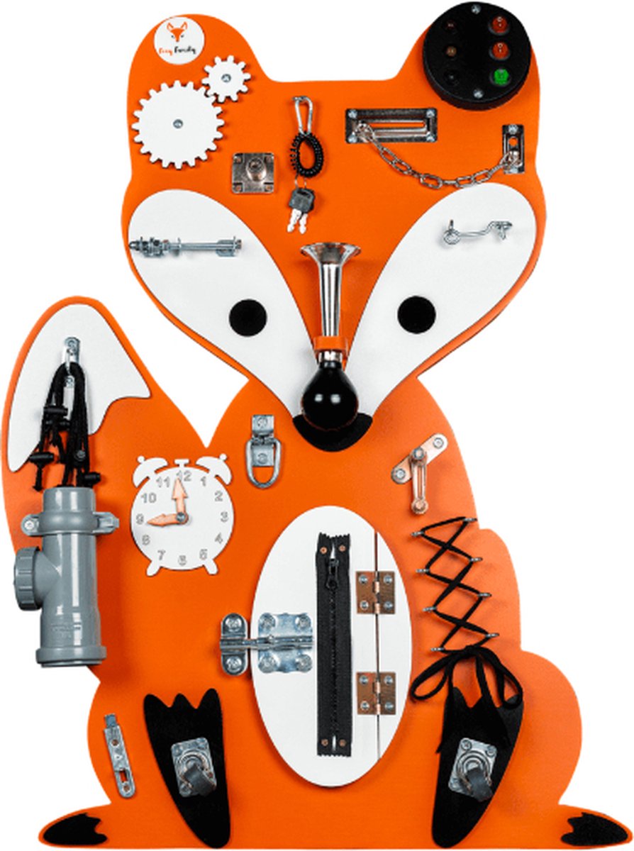 Foxy Family Hubbie de Vos Activiteitenbord - Niet Vrijstaand