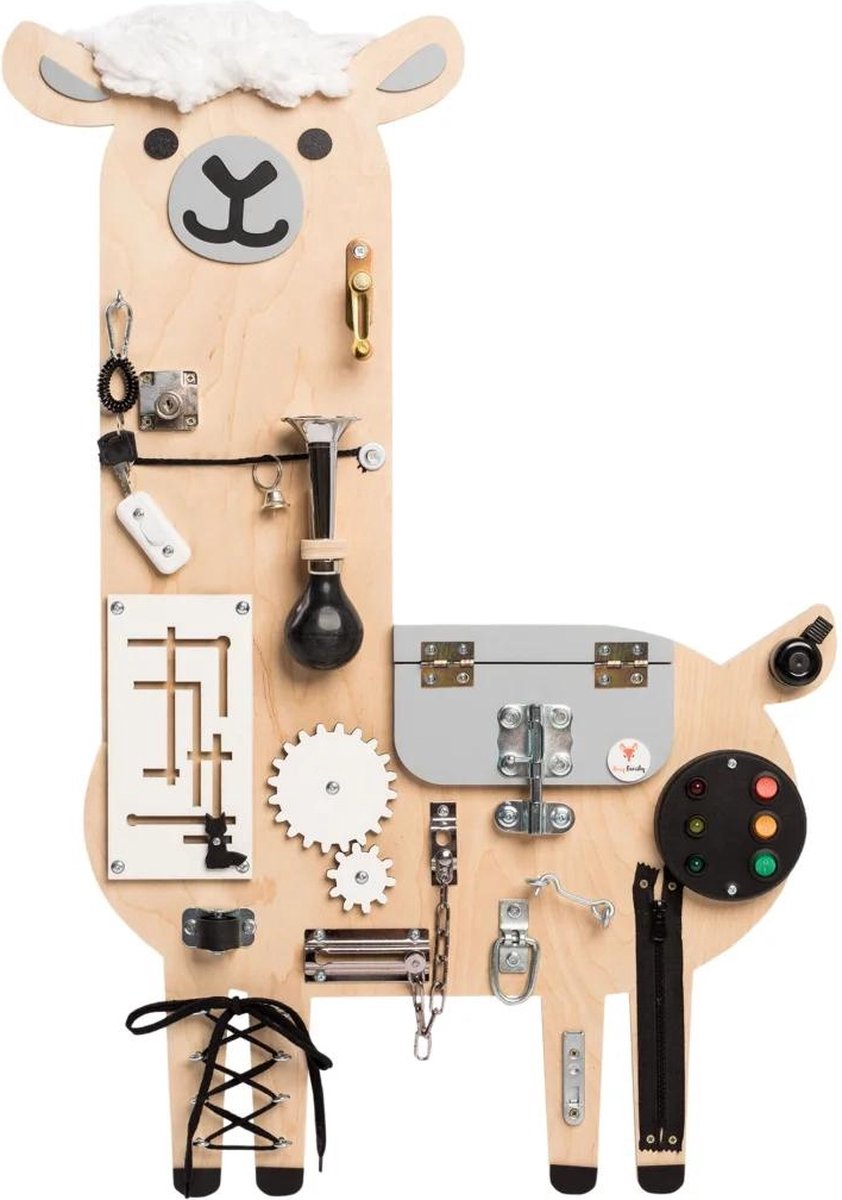 Foxy Family Mika de Lama Activiteitenbord - Vrijstaand