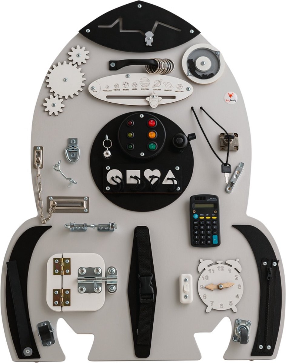 Foxy Family Ruimteschip Activiteitenbord - Niet Vrijstaand