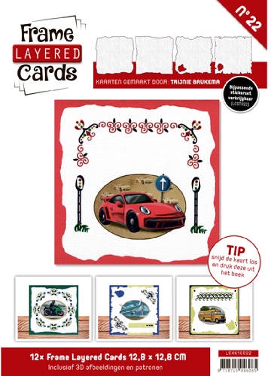 Omlijsting Gelaagde Kaarten 22 - 4K Daily Transport