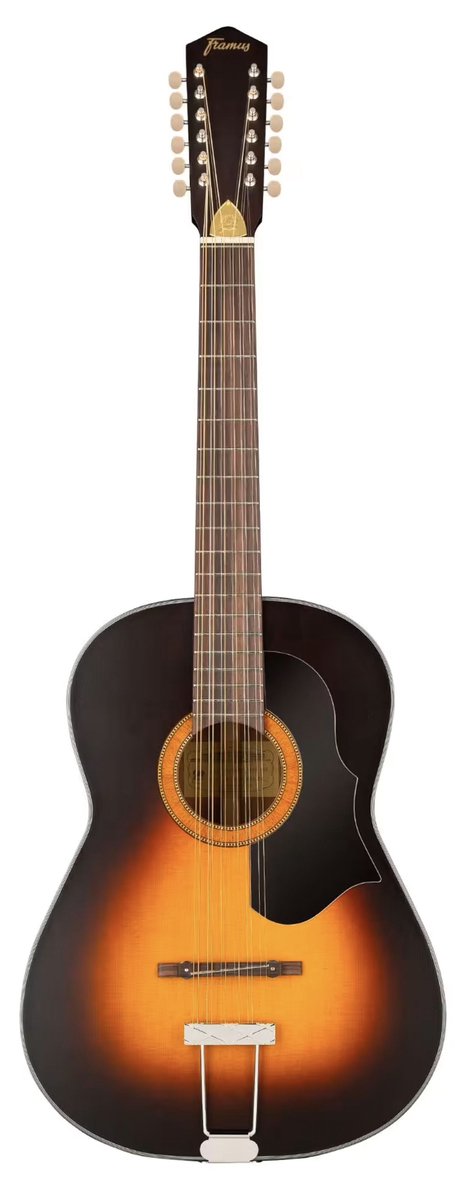 Framus Hootenanny Vintage Sunburst Highgloss 12-String - 12-String akoestische gitaar