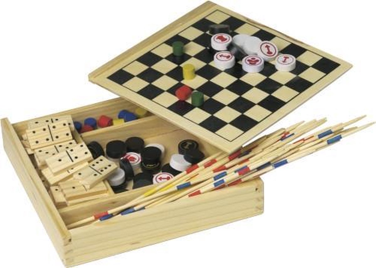 Spelletjes - Spelletjes voor kinderen - Spelletjes voor volwassenen - Spellen volwassenen - Spellen set - Kaartspel - Kaartenspellen - Dobbelspel - Dobbelspellen