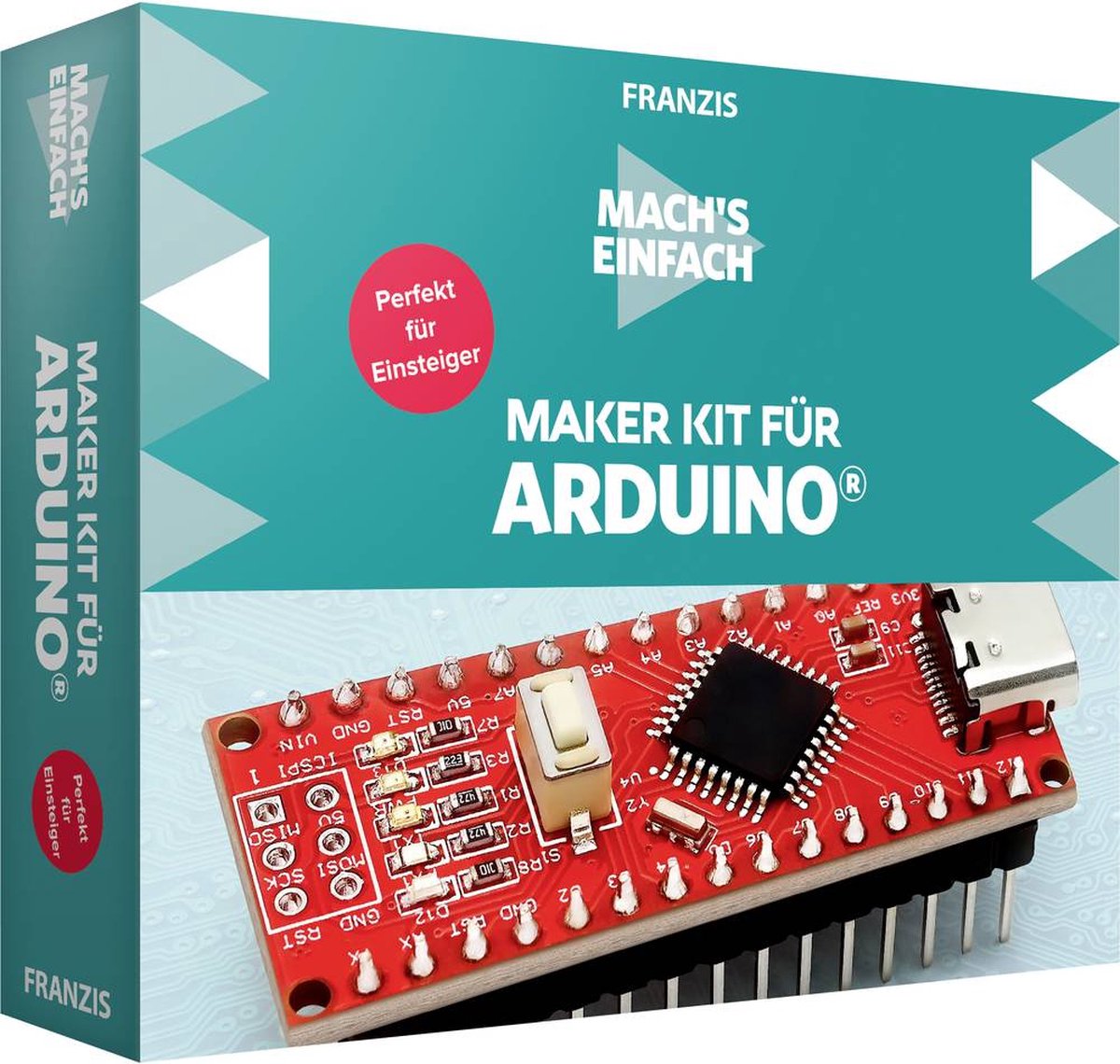 Franzis Verlag 67193-6 Programmeerplaat Vanaf 14 jaar