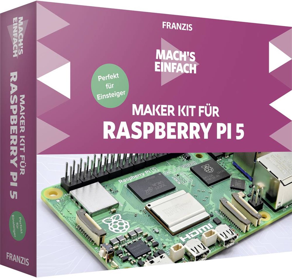 Franzis Verlag 67219-3 Programmeerplaat Vanaf 14 jaar