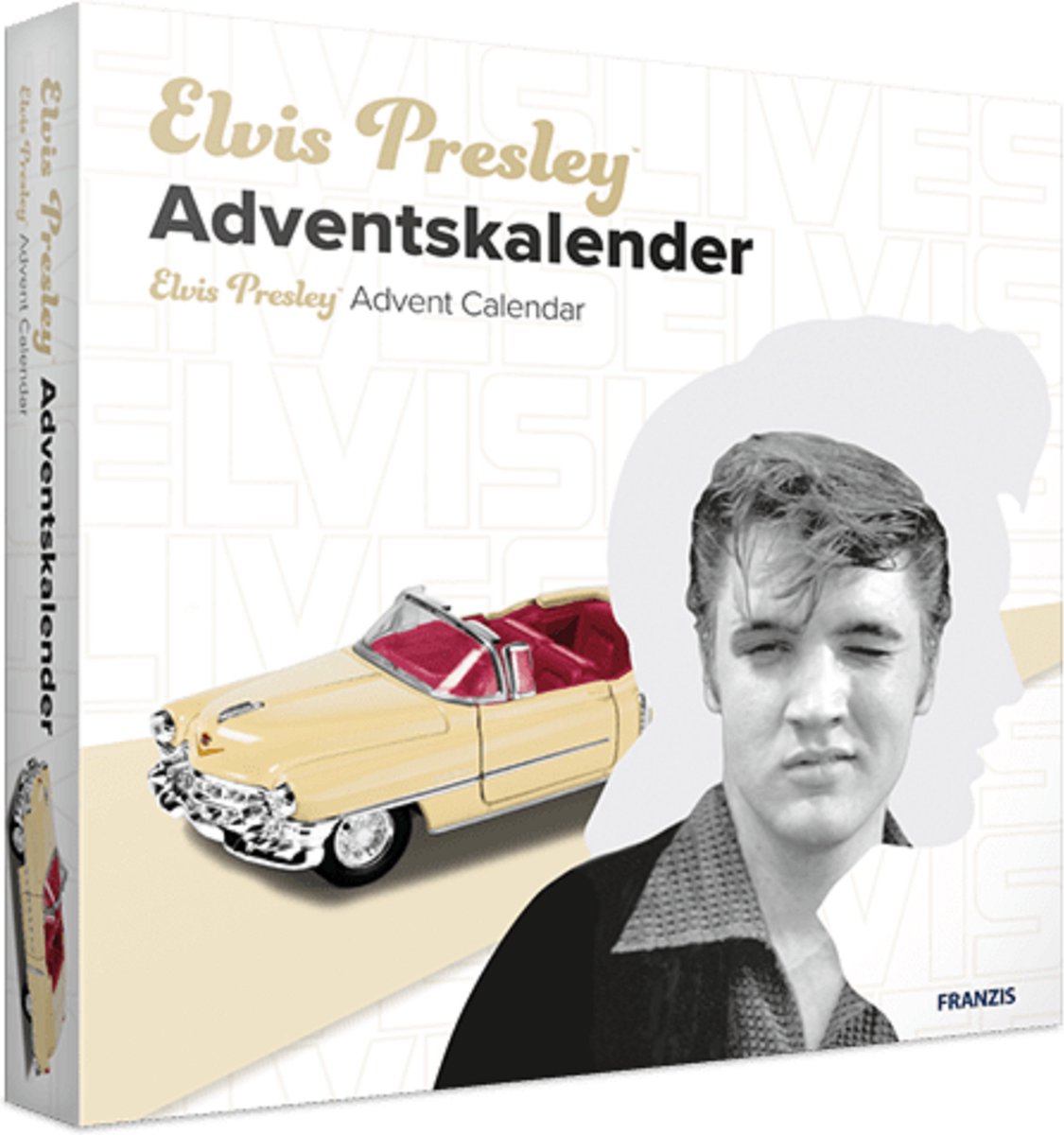 1:37 Franzis 55120-7 Elvis Cadillac Eldorado Adventskalender Plastic kit