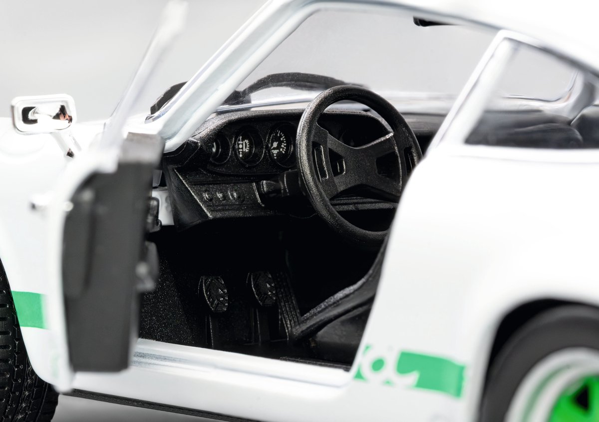 Bouwpakket Franzis Build your Legend Porsche 911 Carrera RS 2.7 67267 Wit 21 x 10 x 11 cm