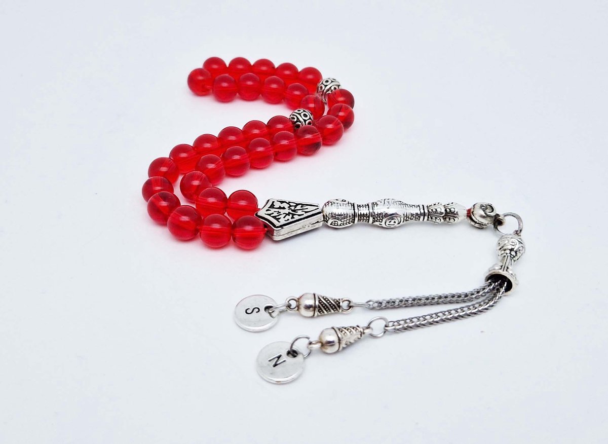 Handgemaakte Circulaire Letters tesbih 