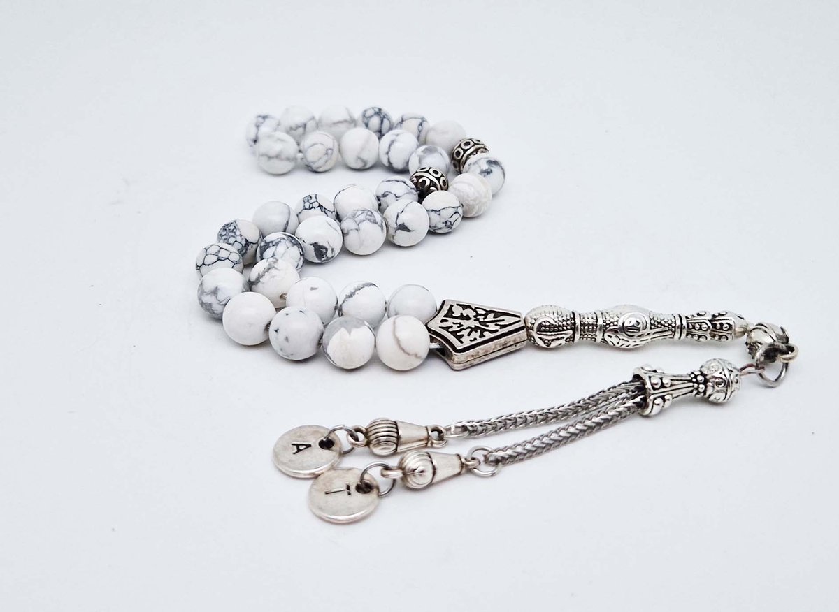 Handgemaakte Circulaire Letters tesbih 