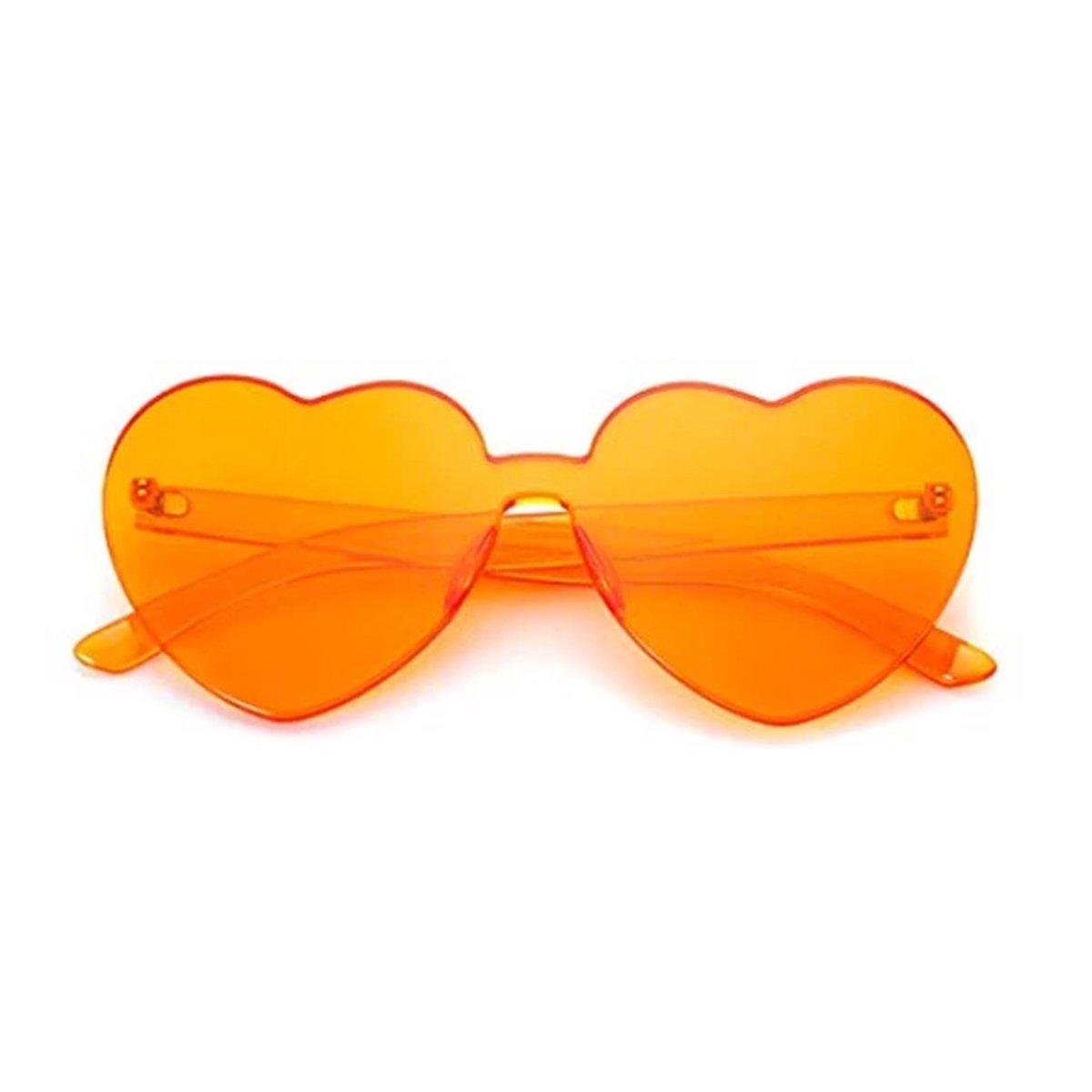 Hartjes partybril - Festival bril - Rave bril - Glasses - Koningsdag - EK voetbal - Oranje