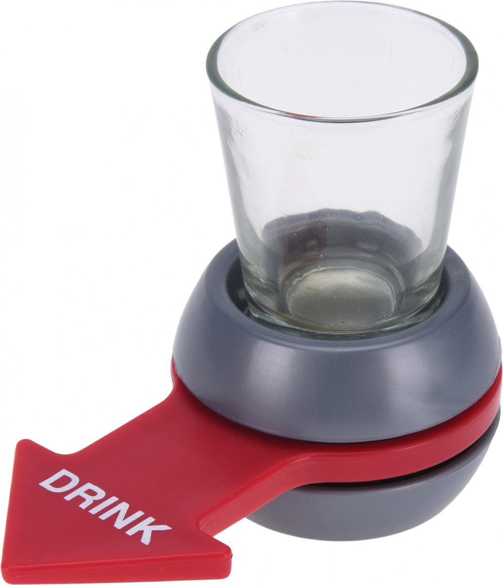 Drankspel Shot Spinner inclusief Shot glas