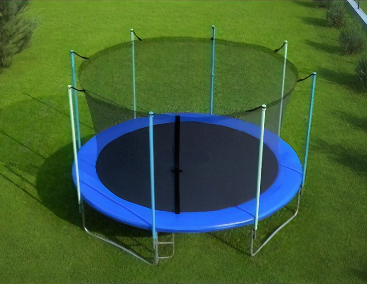 Free And Easy Veiligheidsnet Voor Trampoline 244 Cm Zwart