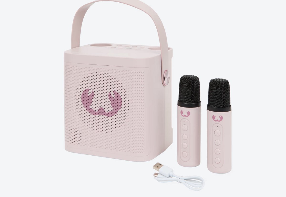 Fresh ’n Rebel Kids draadloze karaoke-set - ROZE